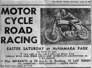 First road race advert