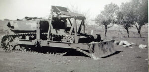 Frank McNamaras Stuart tank bulldozer